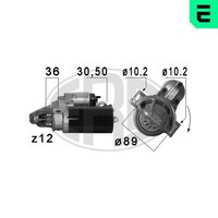 Anlasser Starter ERA 220681A 12V FüR Ford Transit V363 FED FFD FCD FDD Bus FAD