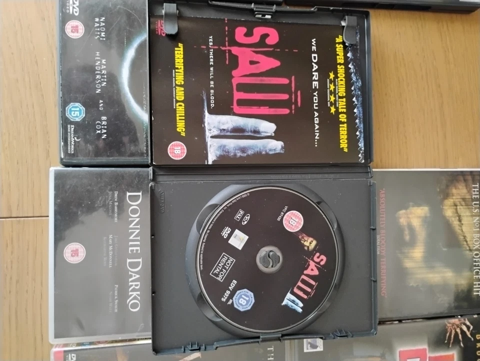 Horror Dvd Bundle X 8 .Saw Ii,Thx 1138,Wrong Turn 2 Etc - Image 4 of 4