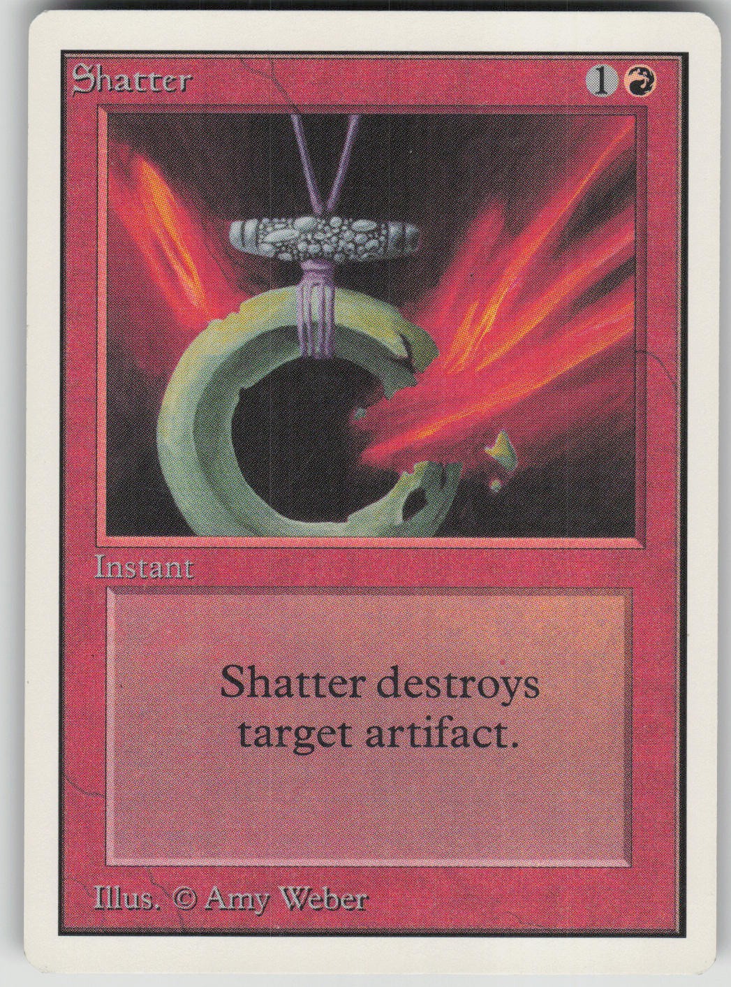 Magic the Gathering TCG Shatter C Unlimited Edition