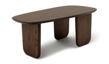 Xylo Coffee Table Dark Wood Modern Living Room Furniture