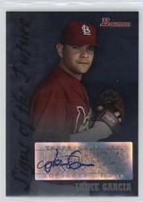 2007 Bowman Draft Signs of the Future Jaime Garcia #SOF-JGA Auto 2s2