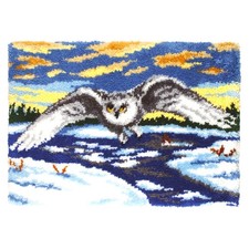 Orchidea Latch Hook Kit: Rug: Owl