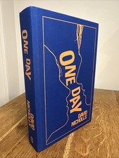 One Day by David Nicholls SIGNED & LINED 2024 UK Sceptre HB Gift Edition 1st