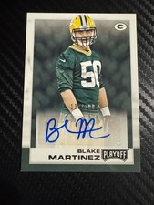 2016 Panini Playoff Rookie Signatures /199 Blake Martinez #1 Auto RC