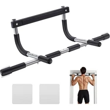 Pull Up Bar for Doorway – 440lb Heavy Duty Multi-Grip Chin Up Bar Home Gyml