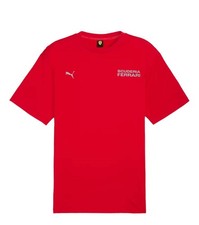Puma Ferrari Lifestyle Shield Tee Red