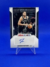 2024-25 Panini Hoops Basketball Great Significance - #GS-TWN Trendon Watford