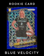 2025 Panini Prizm WNBA - Rookie Variation Hailey Van Lith #139 Blue Velocity...