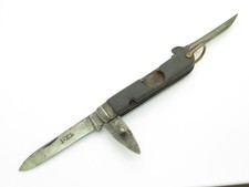 1895 Wostenholm England Yachtsman Marlin Spike Rope Sailor Rigging Folding Knife