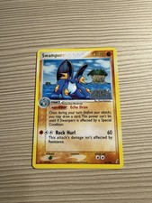 Swampert 27/100 Crystal Guardians Reverse Holo Stamped LP Offers Welcome on eBay