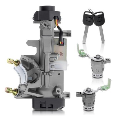 For 2003-2006 Honda CRV CR-V Ignition Switch Cylinder & Door Lock w/ Keys Kit