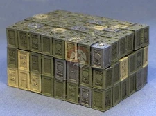 Resicast 1/35 Stacked 4 Gallon Flimsies (2 stacks w/styles Shell & MT 80) 352348