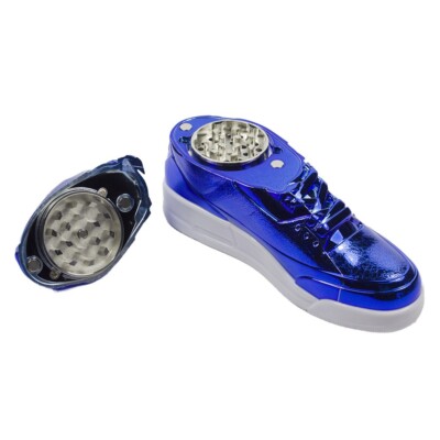 1.5'' Spice Herb Tobacco Grinder 3 Piece Crusher colorful shoes Gift for man