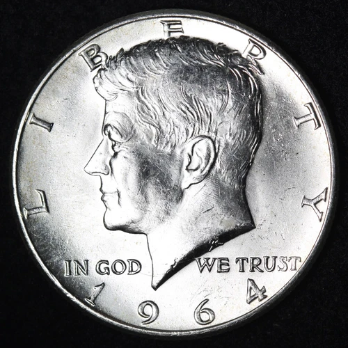 BU 1964 Kennedy SILVER Half Dollar Philadelphia Mint UNCIRCULATED UNC MS