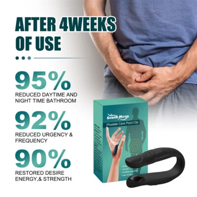 Clip cura prostata massaggiatore mani sollievo dolore agopuntura punto cura clip