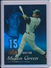 Shawn Green 2006 Flair Showcase Legacy Blue Parallel 094/150