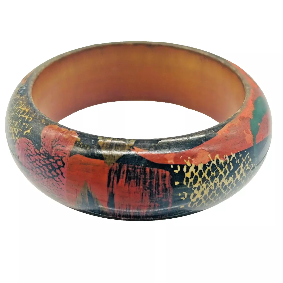Wide plastic bangle best sale bracelets