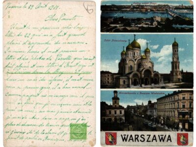 CPA AK WARSZAWA Mehrfachansicht POLEN WARSCHAU (289235)