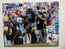 GIO GIOVANI BERNARD Signed 8x10 Photo Autograph UNC Carolina PSA DNA COA 009