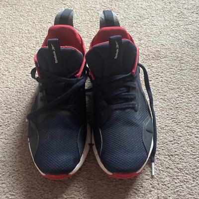 Size 9.5 - Reebok Zig Dynamica Vector Navy Red