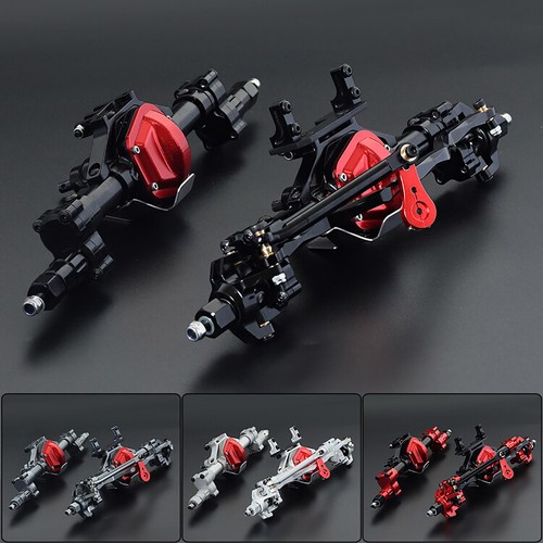 CNC Metal Front &Rear Portal Axle Assembly for RC Climbing Car SCX10 I II 1/10 - Picture 4 of 24
