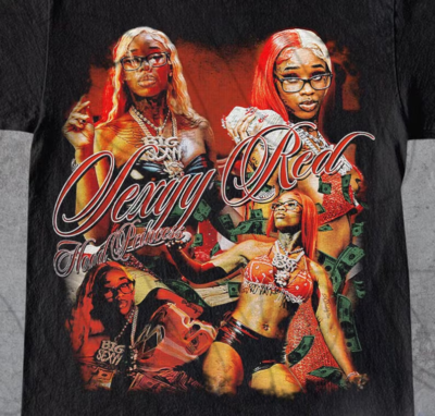 Rare Sexyy Red Hood Hottest Princess T-shirt GC1682 | eBay