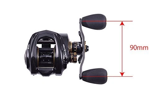 Abu Garcia bait reel REVO ELITE8 IVCB-L bass fishing | eBay