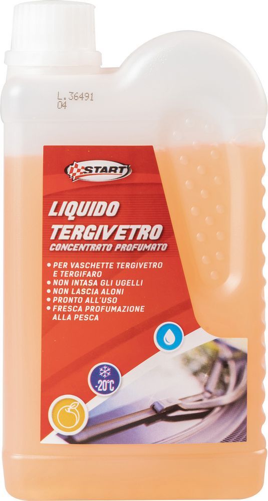 Liquido tergivetro oncentrato profumo pesca -20° 500ml