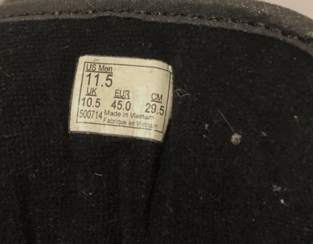 Vans Wall Shoes Atwood Trainer Skateboard Gray Canvas 500714 Men's Sneakers 11.5 thumbnail 6