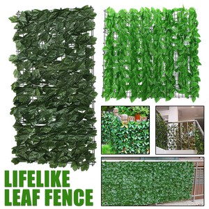 Hecke Falsche Vertikal Garten Grun Wand Efeu Matte Zaun Kunst Pflanze Gras 2size Ebay