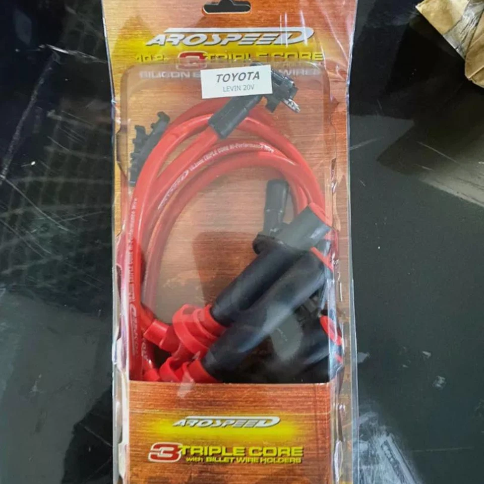 Cable enchufe AROSPEED TRIPLE NÚCLEO 10,2 mm Toyota Corolla Levin 4AGE 20V Foto 2 de 4