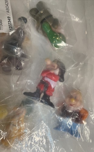 Schneewittchen - 5 Zoll & 7 Zwerge - 1,75"" Figuren Kuchen Topper Figuren Spielzeug neu versiegelt - Bild 8 von 10
