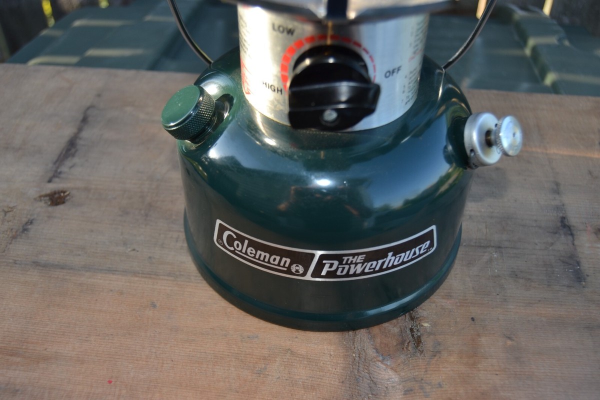 Vintage 1986 Coleman Powerhouse 2 Mantle Lantern Model 290