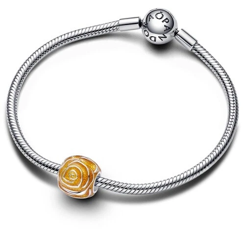Pandora Yellow Rose in Bloom Charm 793212C02 - Bild 3 von 3