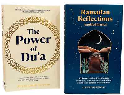 Ramadan reflection & The power of du'a set of two books