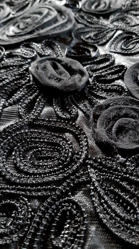 Xscape & Joanna Chen Black Sleeveless Pencil Evening Dress Glitter Embellishment - Picture 12 of 24