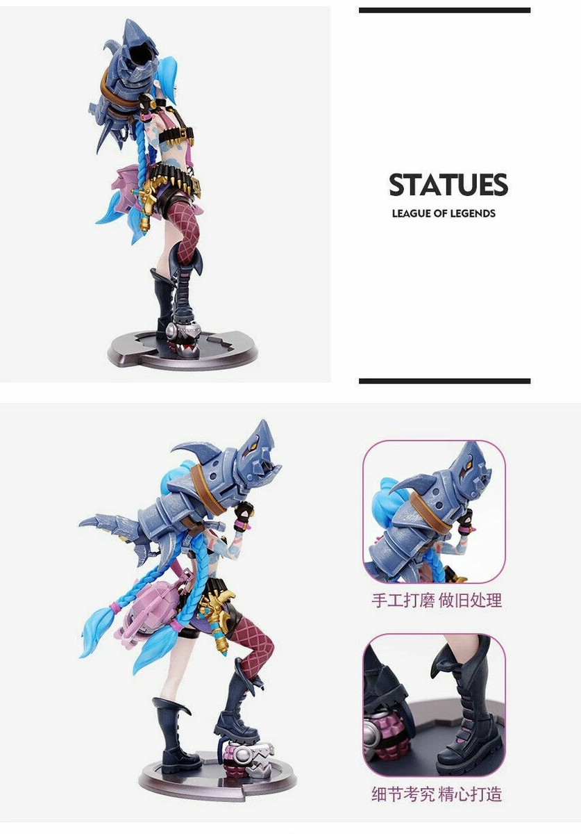 new League of Legends Jinx Collectible Action Figure 26cm