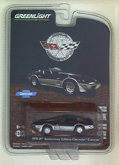 Greenlight Collectibles 1978 25th Anniversary Edition Chevrolet Corvette 1 64 For Sale Online Ebay