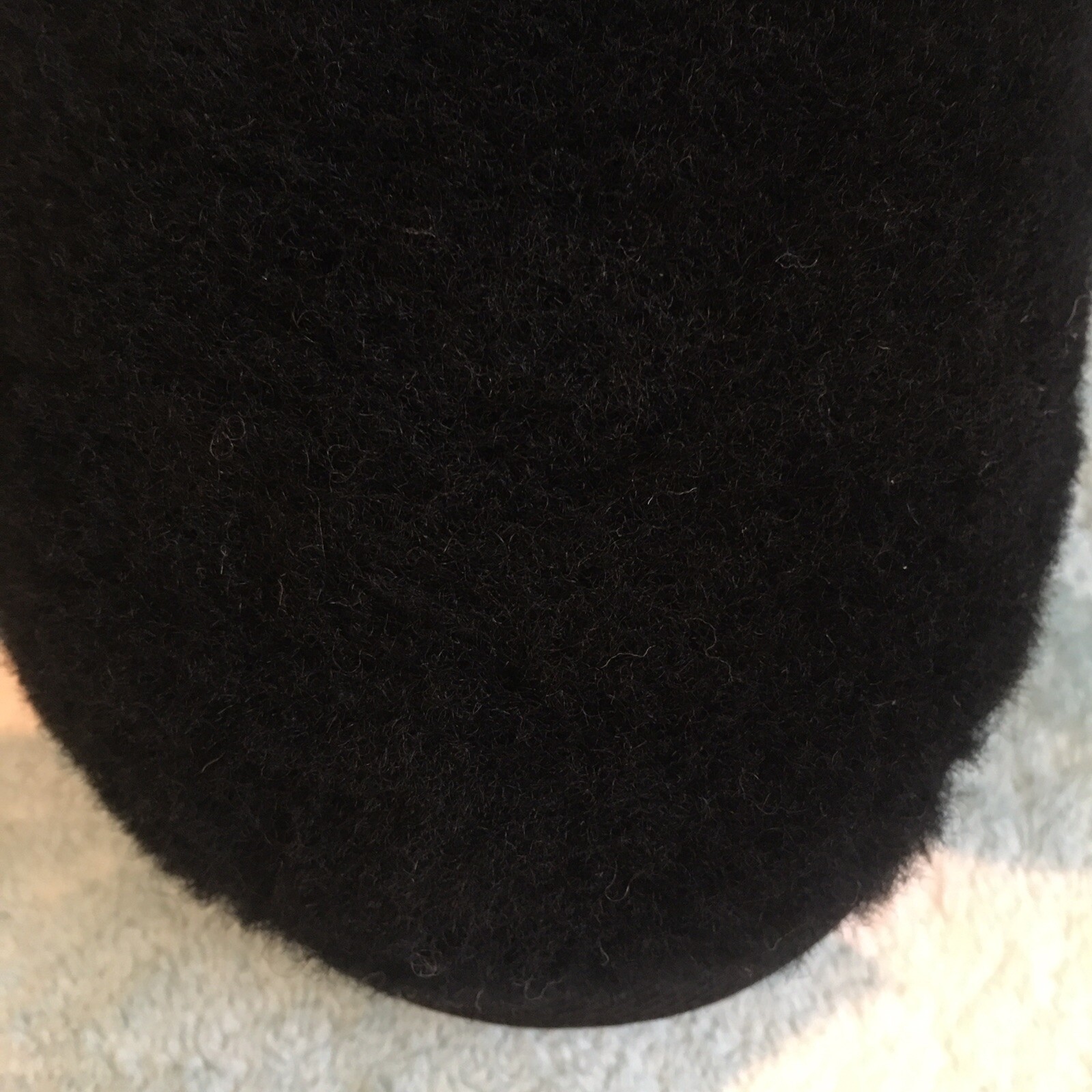 100percent New UGG Women's Black Fluffette Wool Shearling Slip-On Slipper Sz: 10 image 7