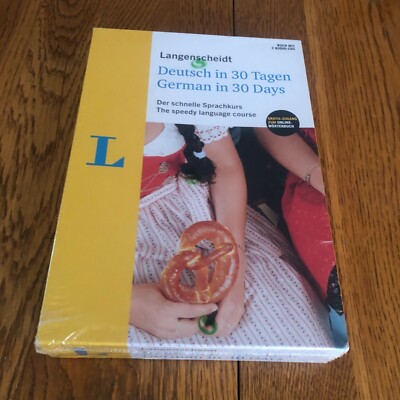 Langenscheidt German In 30 Days NEW & SEALED