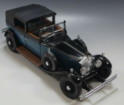 FRANKLIN MINT 1929 ROLLS ROYCE PHANTOM I MODEL CAR 1/24 SCALE MIB