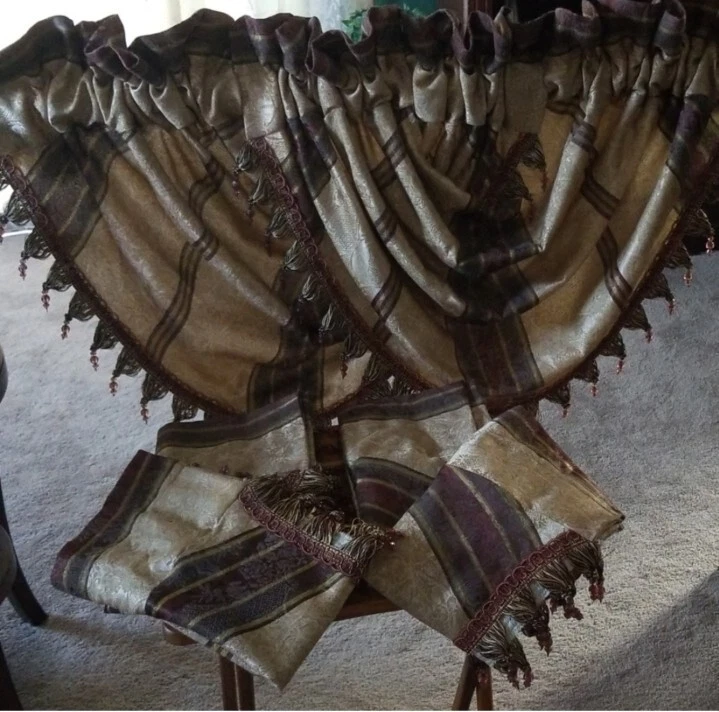 (6) Водопад Croscill с бисером Swags - Изображение 2 из 4