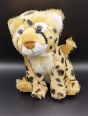 Keel Toys Gepard Leopard Jaguar Stofftier Plüschtier H:7 Zoll 