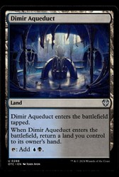 Dimir Aqueduct (288/421) Outlaws of Thunder Junction Commander