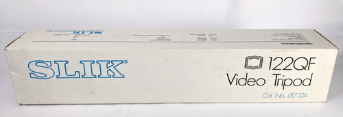 Slik 122 QF Photo Video Tripod Professional Camera Video 58 1/4" Original Box - Picture 22 of 24