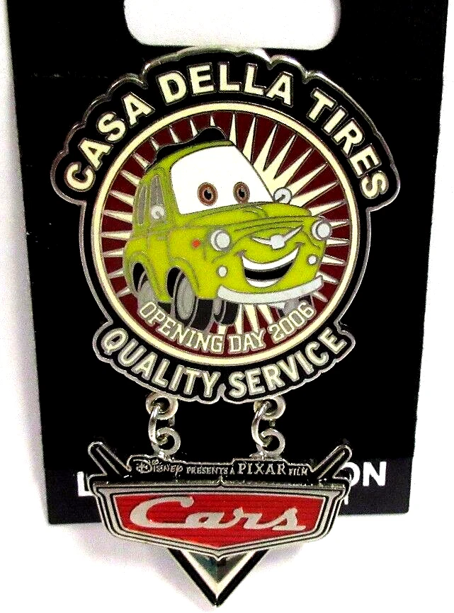 Prendedor de servicio de calidad neumáticos Casa Della Disney Presents A Pixar Film Cars LE 1000 Foto 2 de 4