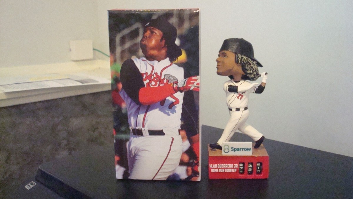 Vladimir Guerrero Jr. Bobblehead Lansing Lugnuts HR Counter 