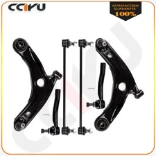 Front Lower Control Arm Tie Rod End Sway Bar For 2007-2015 Toyota YARIS PRIUS C