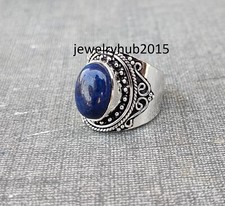 Lapis lazuli Ring 925 Silver Ring Lovely Ring Gift For Her Ring Size RM30