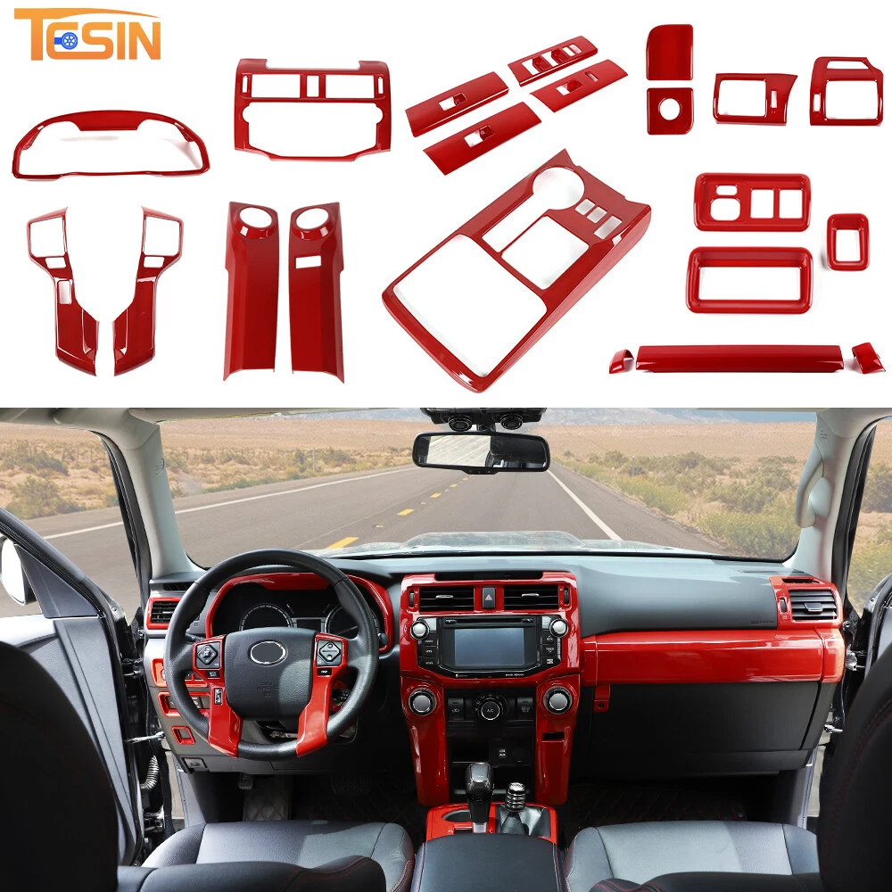21pcs Full Set Interior Decoration Cover Trim For 4Runner 2010